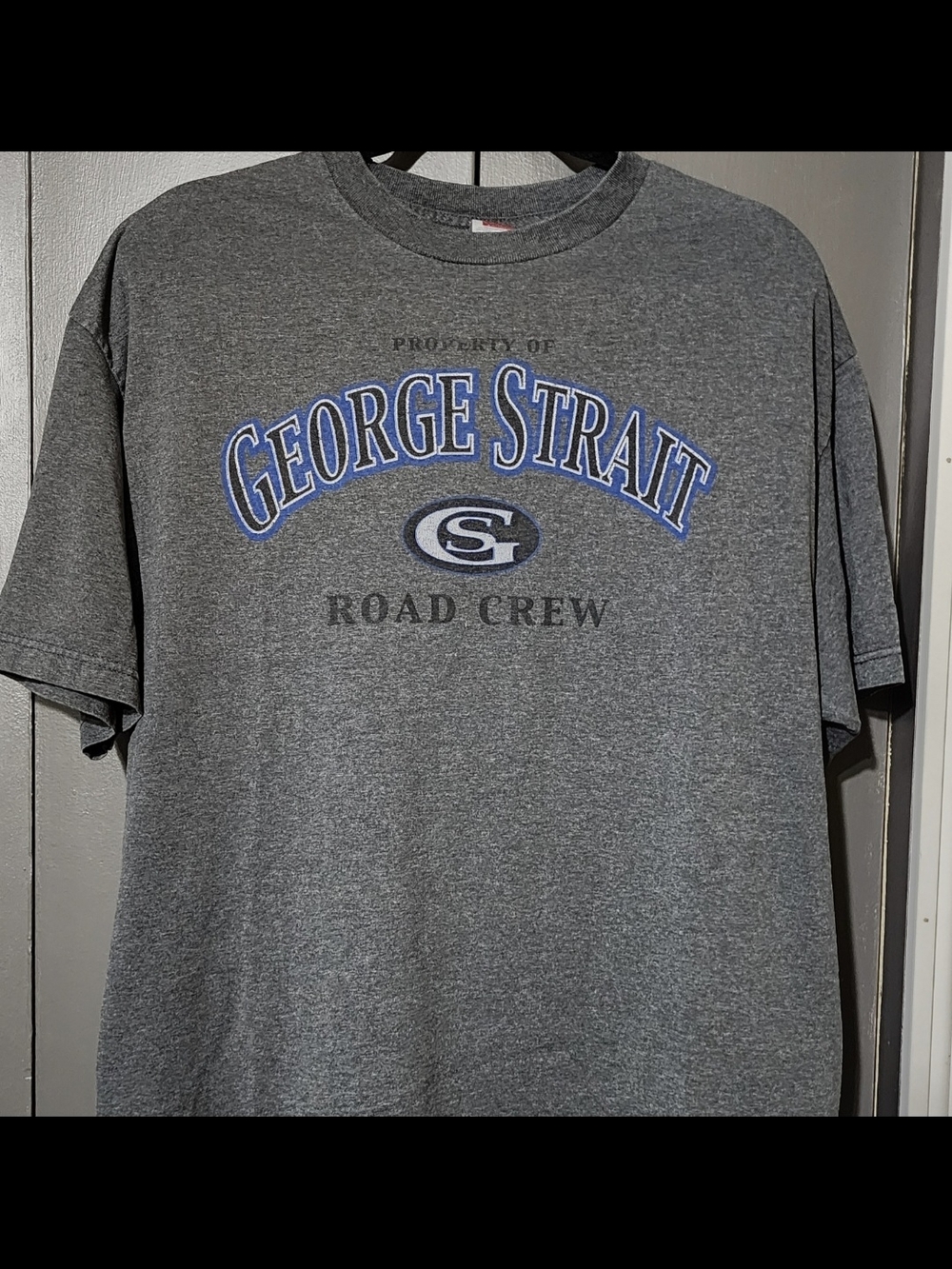 Gorge Strait Road Crew Short Sleeve T-Shirt - Gray